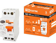 УЗО ВД1-63 2Р 50А 30мА тип А TDM