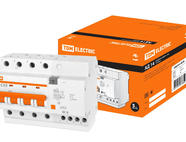 Диф.автомат АД14 4Р 50А 100мА TDM