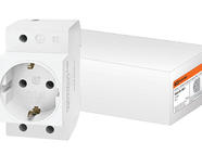 Розетка с заземляющим контактом РАр10-3-ОП Shuko TDM