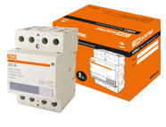 Контактор модульный КМ63/4-40 4НО TDM