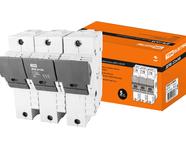 Держатель плавких вставок ДПВ 22х58 3П TDM