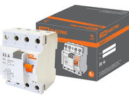 УЗО ВД63 4Р 32А 30мА (электронное) TDM