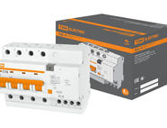 Диф.автомат АД-4 4Р 16А  30мА TDM