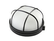 Светильник НПБ1302 черный/круг с реш. 60Вт IP54 TDM