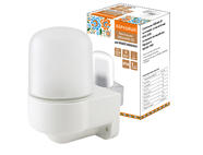 Светильник НПБ400-2П настенный, угловой белый, IP54, 60 Вт, основание-поликарбонат, Народный