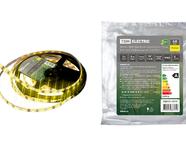 Лента светодиодная SMD2835-60 LED/м-IP65-12 В-4,8 Вт/м-желтый (5 м) TDM