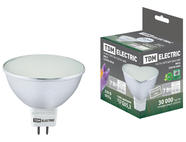 Лампа светодиодная MR16-7 Вт-220 В -4000 К–GU 5,3 SMD (с матовым стеклом) TDM
