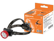 Фонарь «Налобный 4» аккумуляторный, 7 светодиодов, 0,6 Ач TDM