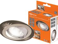 Светильник встраиваемый поворотный СВ 02-05 MR16 50Вт G5.3 чёрный/никель TDM