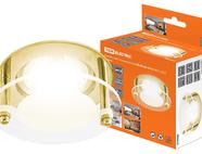 Светильник встраиваемый СВ 05-02 MR16 50Вт G5.3 золото TDM