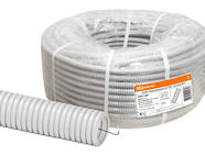 Труба гофр.ПВХ d 63 с зондом (15 м) легкая TDM