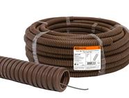 Труба гофр.ПВХ d 20 с зондом (25 м) легкая 