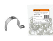 Скоба металлическая однолапковая с внутр. d 14-15 мм (100шт) TDM