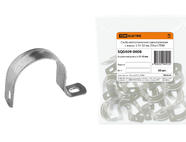 Скоба металлическая однолапковая с внутр. d 31-32 мм (50шт) TDM