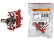 Переключатель-тумблер 1121 (ТП1-2)  вкл.- вкл. 1 группа контактов TDM