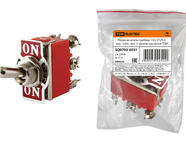 Переключатель-тумблер 1322 (П2Т-2) вкл.- откл.- вкл. 2 группы контактов TDM