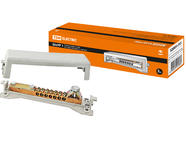 Шина универсальная распределительная ШнУР 1 в корпусе 2 ввода 7 групп 160 А TDM