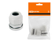 Сальник PG 21 диаметр проводника 13-18мм IP54 в инд. упак. по 2 шт. TDM