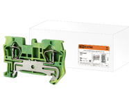 Зажим клеммный безвинтовой (ЗКБ) PEN 6 мм2 TDM