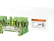 Зажим клеммный безвинтовой (ЗКБ) 3 вывода PEN 2,5 мм2 TDM