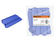 Заглушка для ЗКБ 3 вывода 1,5/2,5 мм2 синяя TDM