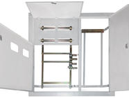 Корпус щита этажного 2 кв. модификация2 (1010х950х160) TDM