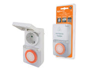 Таймер розеточный ТРМ-03-30мин/24ч-16А-IP44 (суточный, защита от влаги) TDM