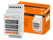 РКУ-03-1нас/2рез/4ур/6датч-230/400В-DIN (без датчиков) TDM