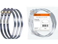 Хомут червячный, Ø70-90 мм TDM