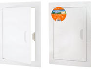 Люк ревизионный  металлический, 300х400 TDM
