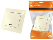 Выключатель 1 кл. с подсветкой 10А сл. кость 