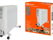 Масляный обогреватель МО-11, 2500 Вт, 11 секций, регул. мощн. (850/1650/2500 Вт), термостат, TDM