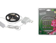 Комплект светодиодной ленты SMD2835-60 LED/м-12 В-4,8 Вт/м-IP65-3000 К (3 м), 18 Вт TDM
