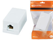 Компьютерная розетка 1xRJ-45 TDM